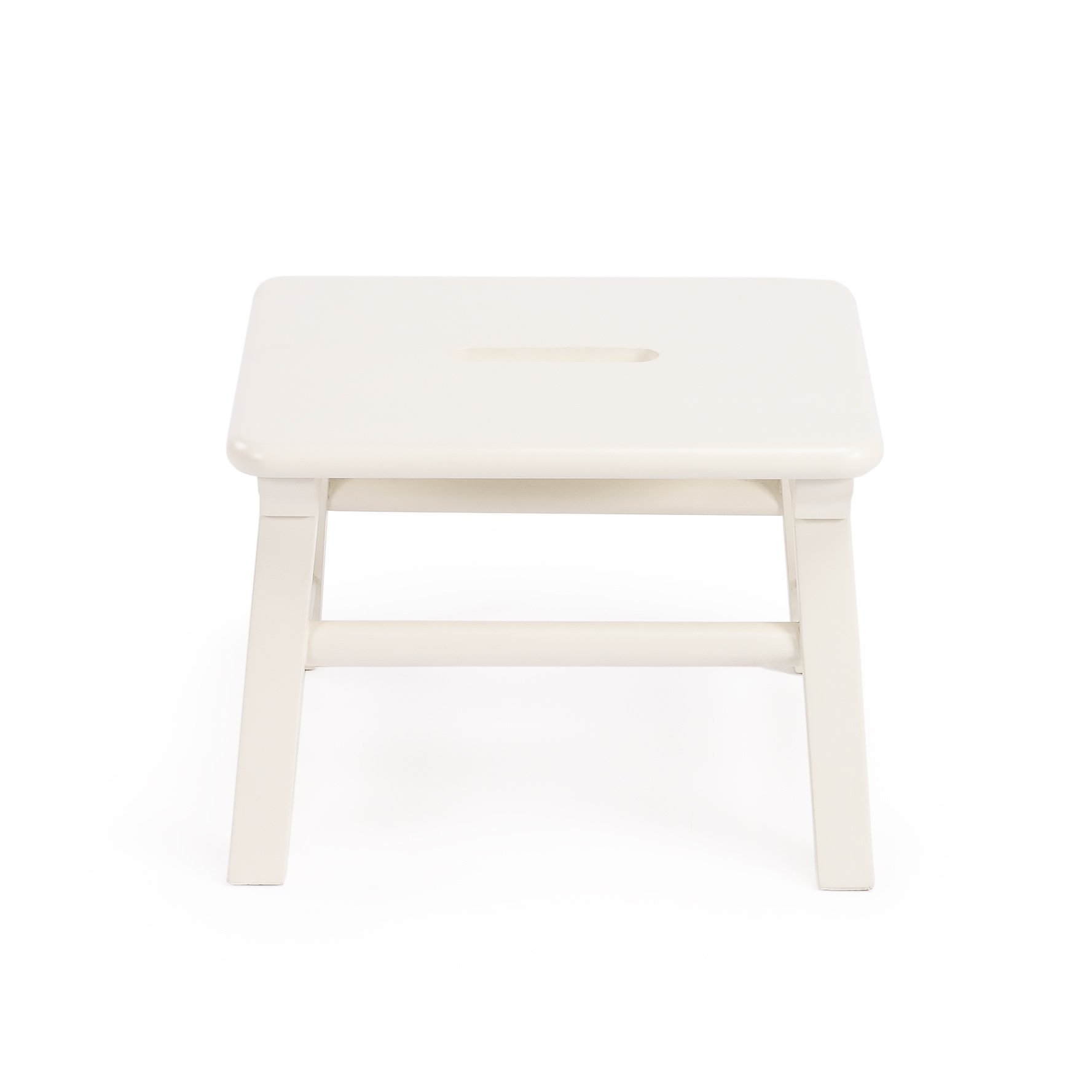 Butler Specialty Traditional Rectangular White Step Stool Step Stool Butler Specialty